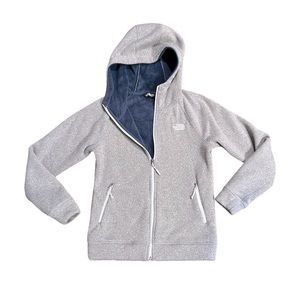 Plush north face jacket